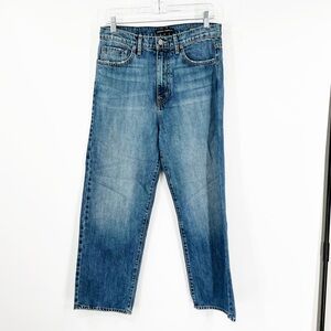 Modern American Savannah High Rise Wide Leg Jeans in Laredo